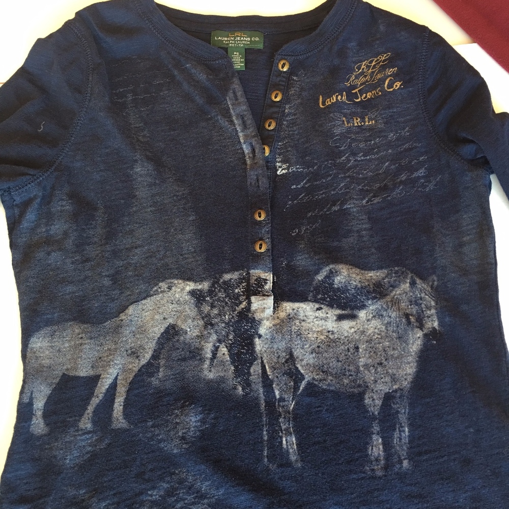 Polo Ralph Lauren Long Sleeves Graphic T-Shirt